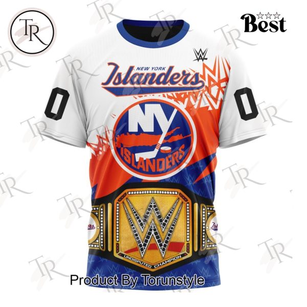 NHL New York Islanders Special WWE Design Hoodie