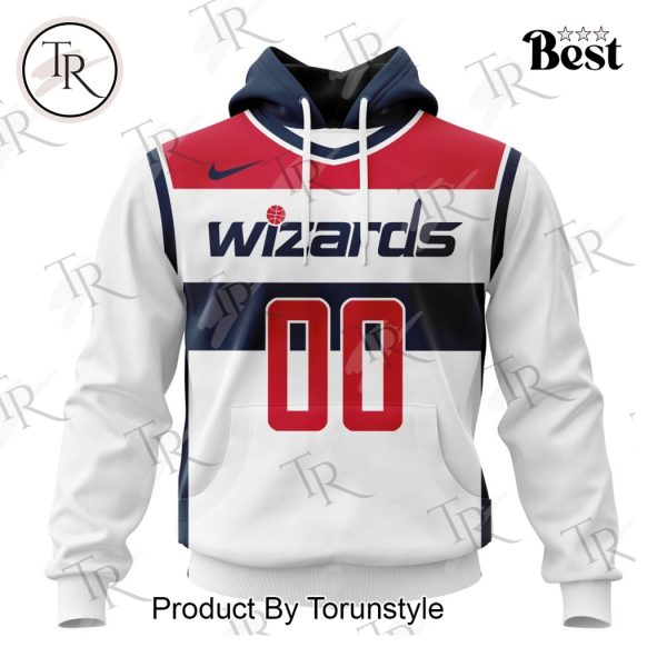 NBA Washington Wizards Personalized 2025 Association Kits Hoodie