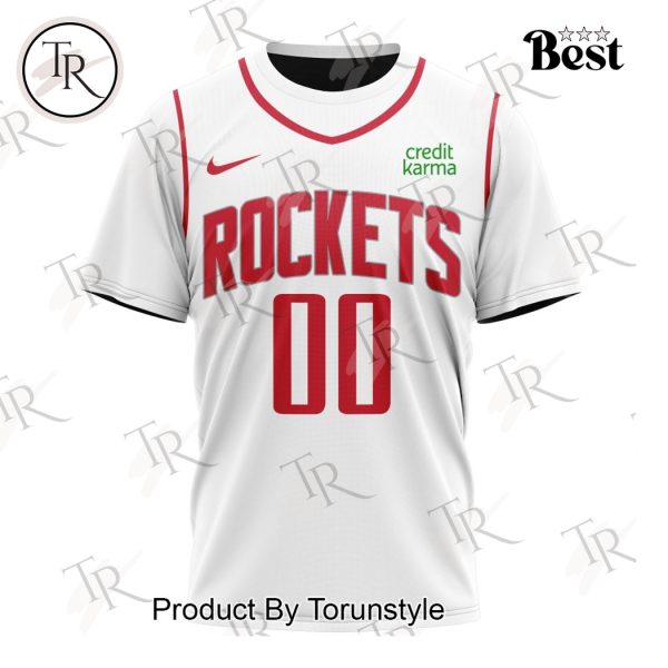 NBA Houston Rockets Personalized 2025 Association Kits Hoodie