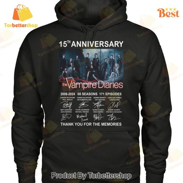 15th Anniversary The Vampire Diaries Signature Thank You For The Memories Unisex T-Shirt