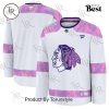 NHL Colorado Avalanche 2024 Hockey Fights Cancer Practice Jersey – White