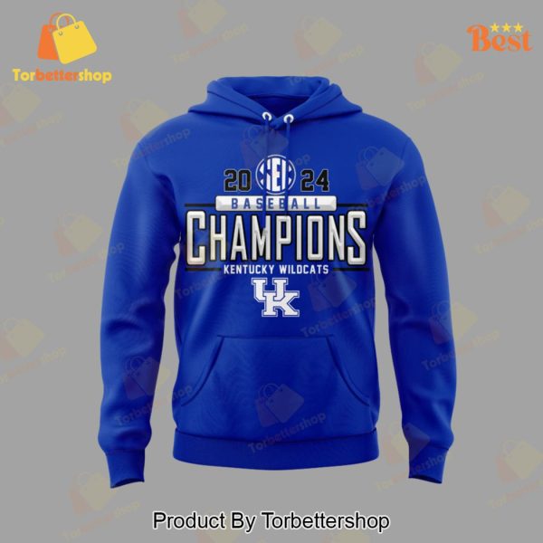 2024 Kentucky Wildcats Baseball Regular Season Champions Hoodie