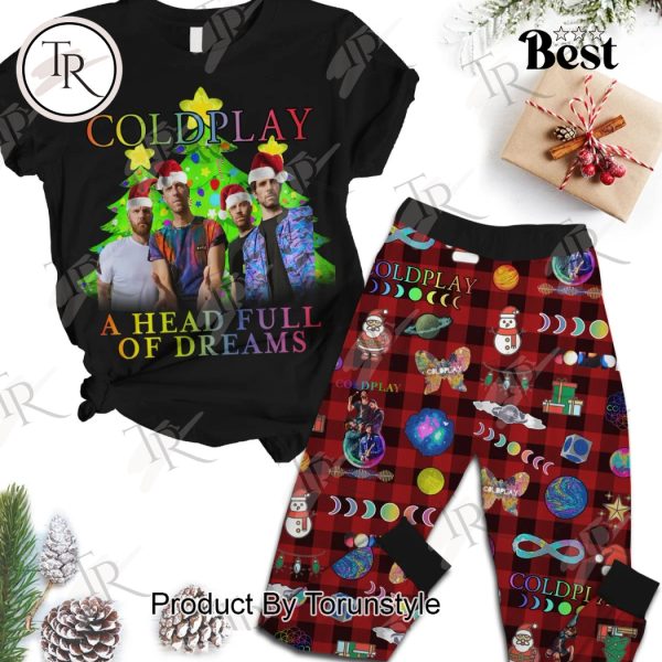 Coldplay A Head Full Of Dreams Pajamas Set