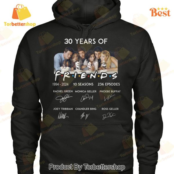 30 Years Of Friends Signature Unisex T-Shirt