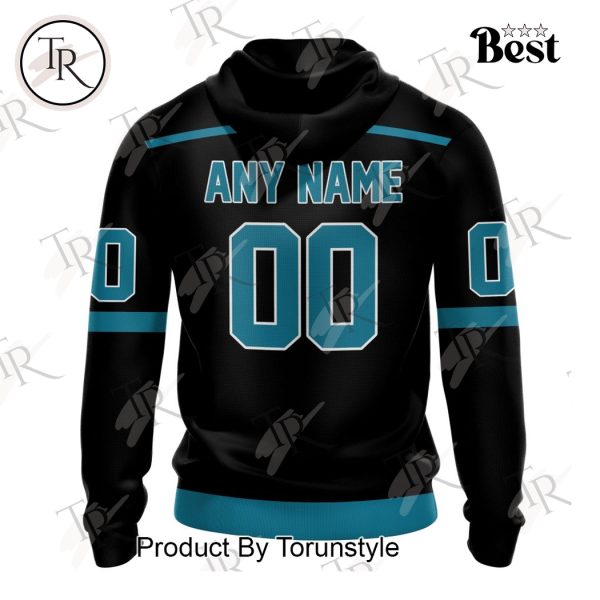 AHL San Jose Barracuda Personalized 2024 Home Kits Hoodie