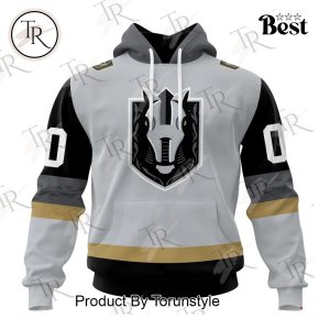 Personalized AHL Henderson Silver Knights Color Jersey Style Hoodie