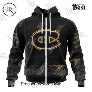 NHL Montreal Canadiens Personalized Military Appreciation Design Hoodie