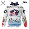 NHL Colorado Avalanche Special Peanuts Ice Skating Design Hoodie