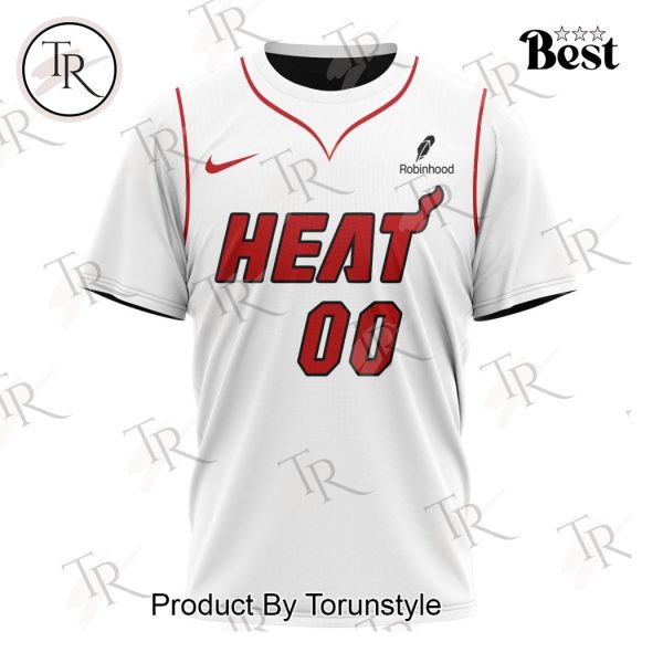 NBA Miami Heat Personalized 2025 Association Kits Hoodie