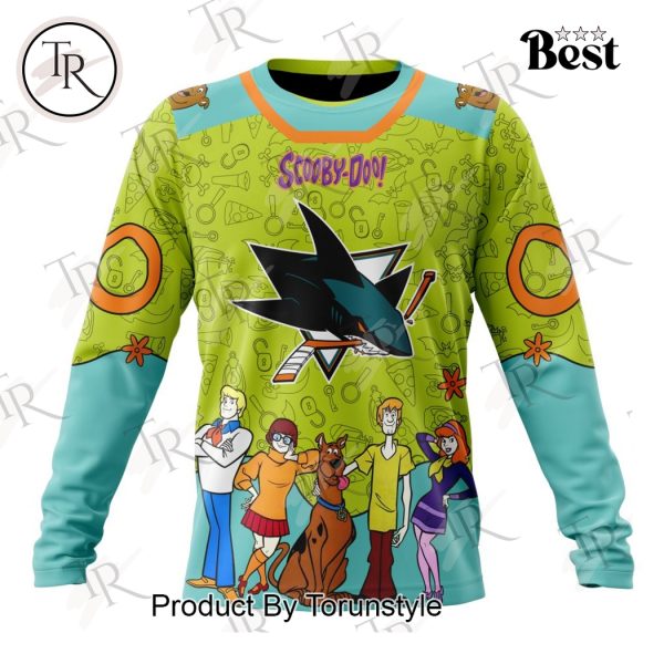 NHL San Jose Sharks Special Scooby Doo Design Hoodie