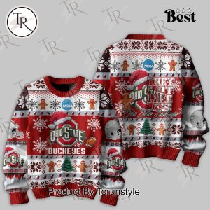 They Not Like Us Ohio State Buckeyes Knitted Sweater