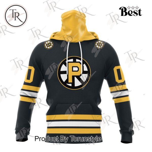 AHL Providence Bruins Personalized 2024 Home Kits Hoodie