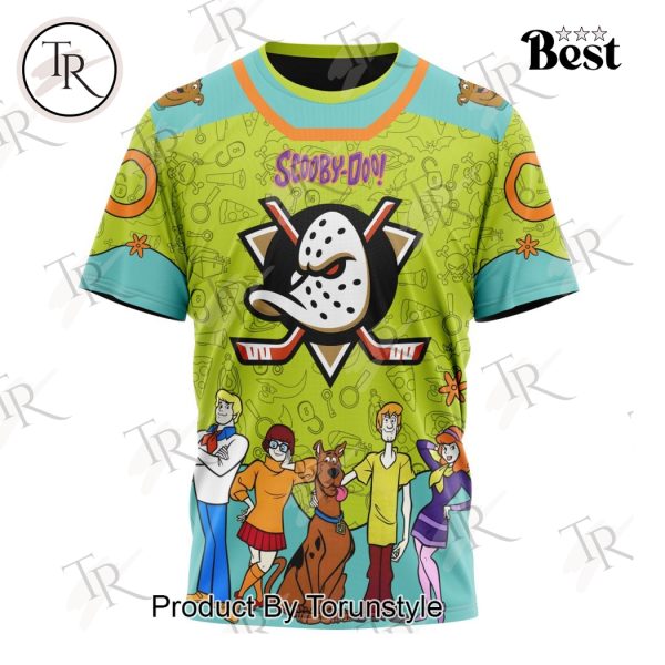 NHL Anaheim Ducks Special Scooby Doo Design Hoodie