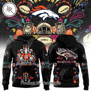 NFL Denver Broncos 2024 Dia De Los Muertos Hoodie