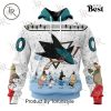 NHL Seattle Kraken Special Peanuts Ice Skating Design Hoodie