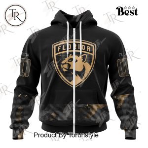 NHL Florida Panthers Personalized Military Appreciation Design Hoodie