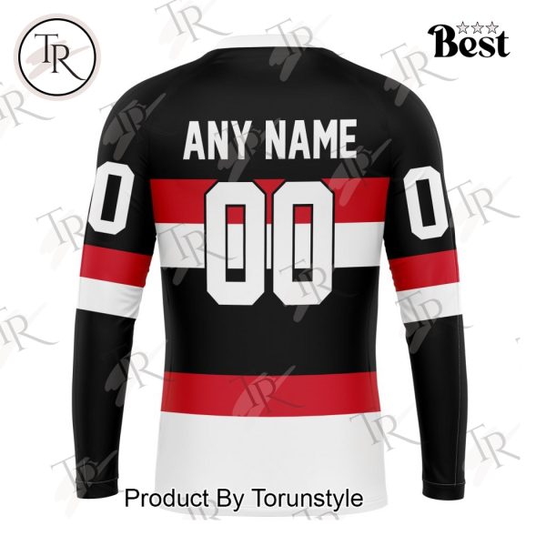 AHL Belleville Senators Personalized 2024 Home Kits Hoodie