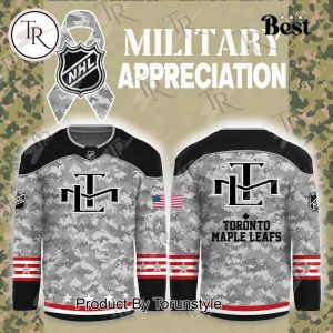 NHL Toronto Maple Leafs Arctic Camo 2024 Salute to Service Club Hockey Jersey