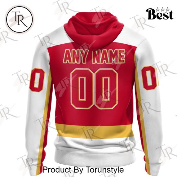 AHL Calgary Wranglers Personalized 2024 Home Kits Hoodie