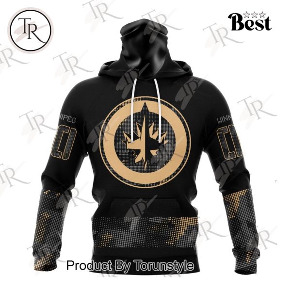 NHL Winnipeg Jets Personalized Military Appreciation Design Hoodie