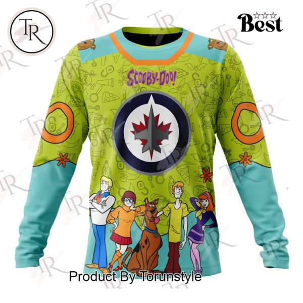 NHL Winnipeg Jets Special Scooby Doo Design Hoodie