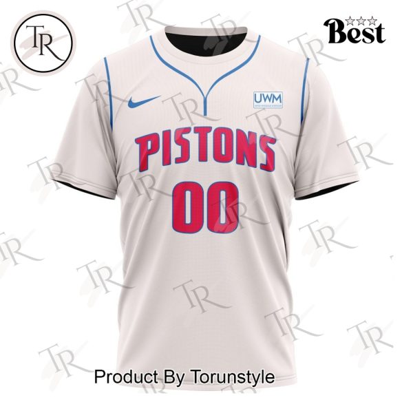 NBA Detroit Pistons Personalized 2025 Association Kits Hoodie