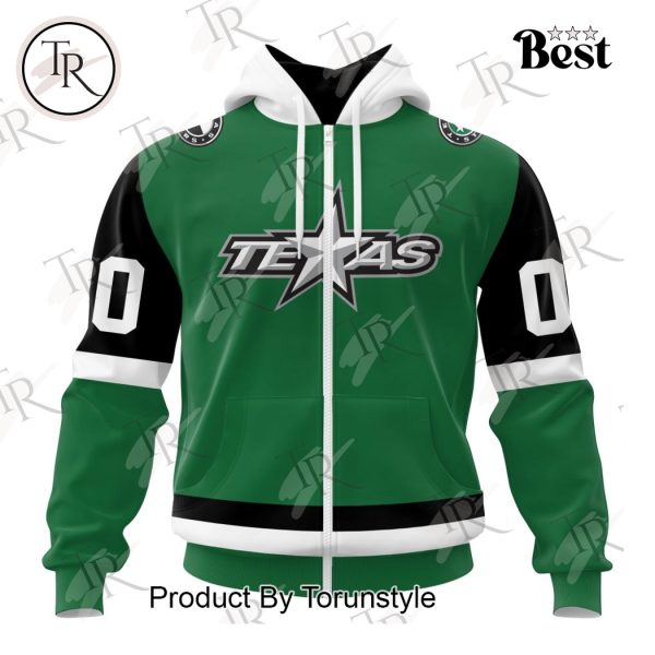 AHL Texas Stars Personalized 2024 Home Kits Hoodie