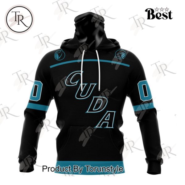 AHL San Jose Barracuda Personalized 2024 Home Kits Hoodie