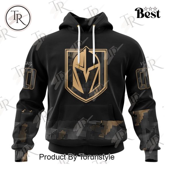 NHL Vegas Golden Knights Personalized Military Appreciation Design Hoodie