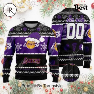 NBA Los Angeles Lakers Special Christmas Ugly Sweater Design