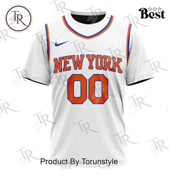 NBA New York Knicks Personalized 2025 Association Kits Hoodie