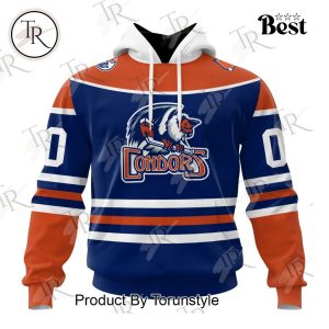 AHL Bakersfield Condors Personalized 2024 Home Kits Hoodie