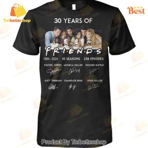 30 Years Of Friends Signature Unisex T-Shirt