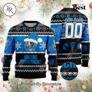 NBA Dallas Mavericks Special Christmas Ugly Sweater Design