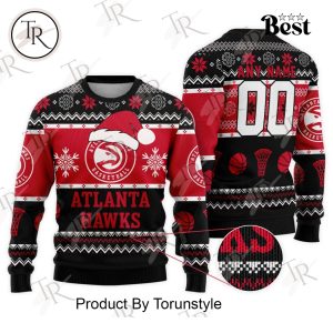 NBA Atlanta Hawks Special Christmas Ugly Sweater Design