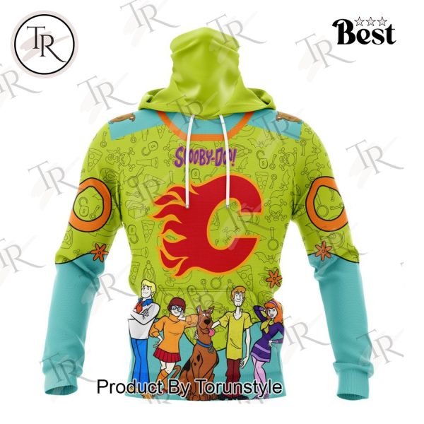 NHL Calgary Flames Special Scooby Doo Design Hoodie