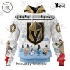 NHL Vancouver Canucks Special Peanuts Ice Skating Design Hoodie