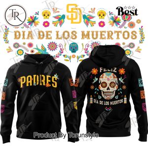 MLB San Diego Padres Feliz Dia De Los Muertos Hoodie