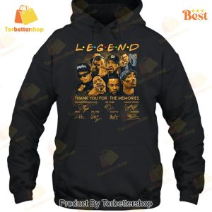 Hiphop Legend Thank You For The Memories Signature Unisex T-Shirt