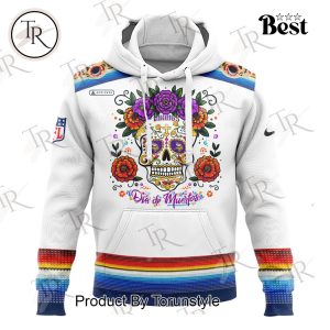 Dia De Los Muertos Minnesota Vikings 2024 Pullover Hoodie, Longpants, Cap