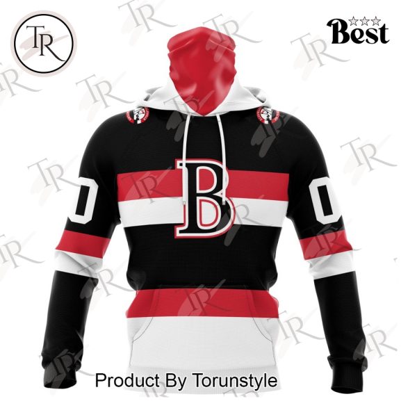 AHL Belleville Senators Personalized 2024 Home Kits Hoodie