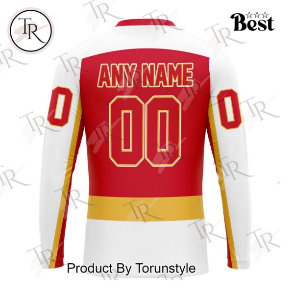 AHL Calgary Wranglers Personalized 2024 Home Kits Hoodie