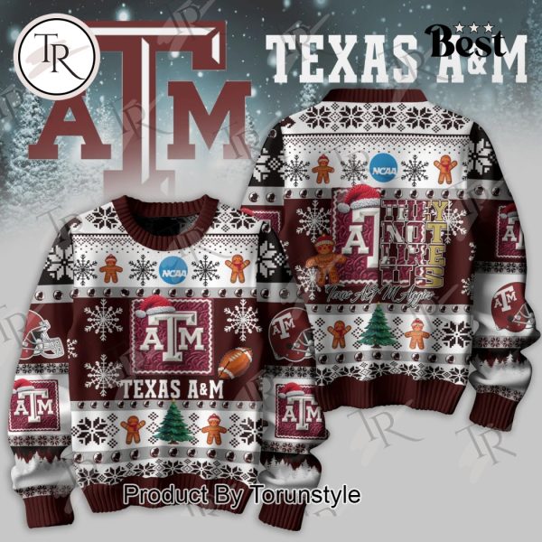 They Not Like Us Texas A&M Aggies Knitted Sweater