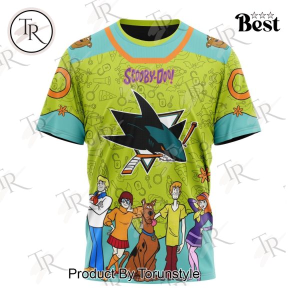 NHL San Jose Sharks Special Scooby Doo Design Hoodie