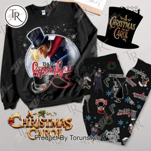 A Christmas Carol Bah! Humbug! God Bless Us Everyone Merry Christmas Pajamas Set