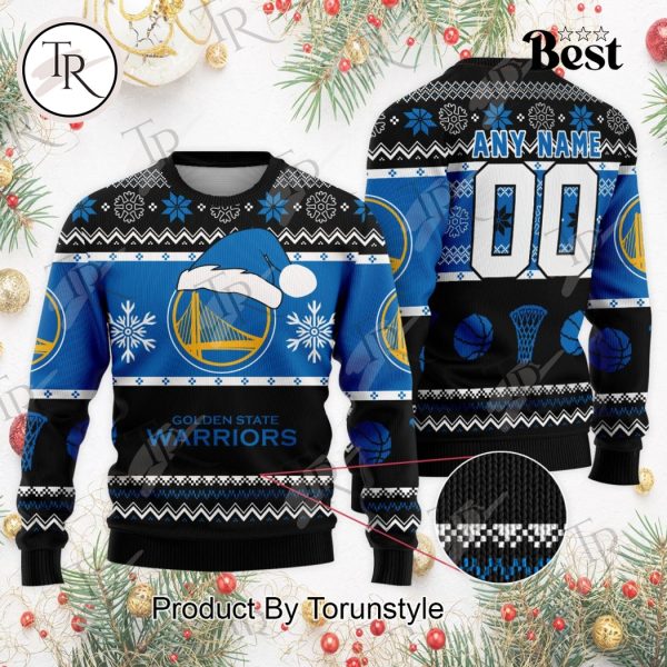 NBA Golden State Warriors Special Christmas Ugly Sweater Design