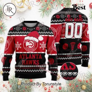 NBA Atlanta Hawks Special Christmas Ugly Sweater Design