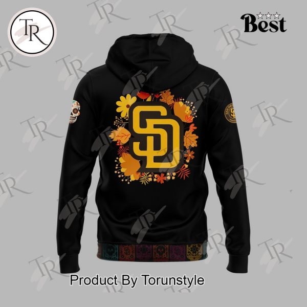 San Diego Padres MLB Feliz Dia De Los Muertos 2024 Hoodie