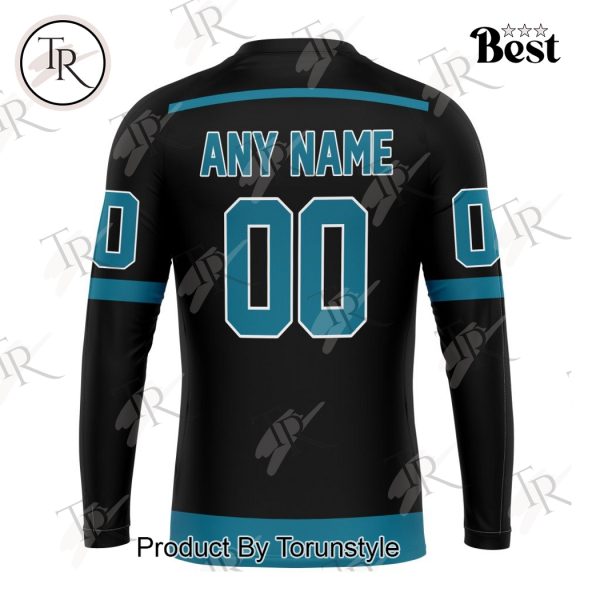 AHL San Jose Barracuda Personalized 2024 Home Kits Hoodie