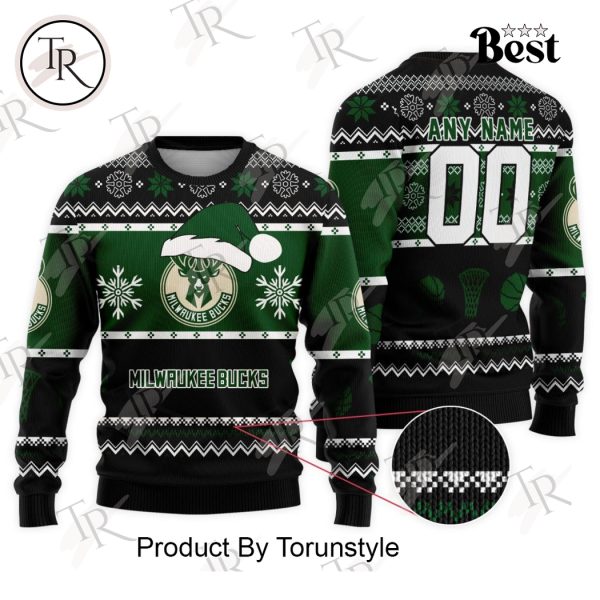 NBA Milwaukee Bucks Special Christmas Ugly Sweater Design